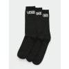 Čierne ponožky Vans Classic Crew Rox Black 3-Pack