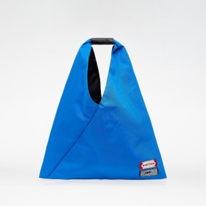Modrá taška cez rameno Eastpak x Maison Margiela MM6 Tote bag