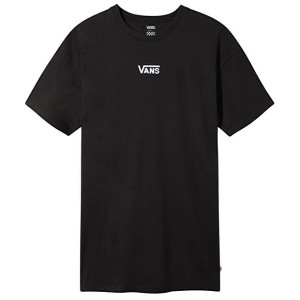 Dámske čierne tričkové šaty Vans Center Vee Tee