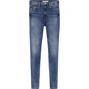 Modré slim fit džíny Tommy Jeans 123981