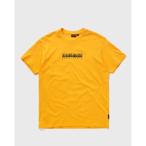 Pánske svetlo oranžové tričko Napapijri S-Box SS 4 Y1J Yellow Kumquat