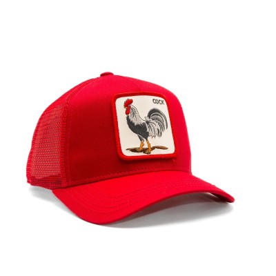 Červená šiltovka Goorin Bros. All American Rooster Red
