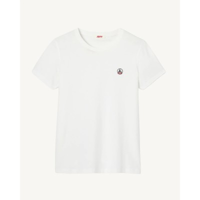 Dámske biele tričko JOTT SS23WTSH10 - Rosas 901