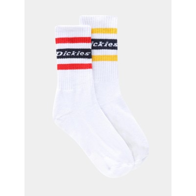 Biele unisex ponožky Dickies Genola White 2-Pack
