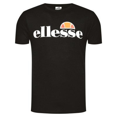 Pánske čierne tričko s potlačou Ellesse SL Prado SHC07405 Black