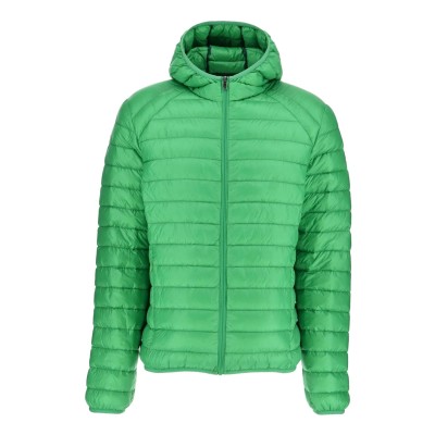 Pánska zelená bunda s kapucňou Jott Nico 241 Green