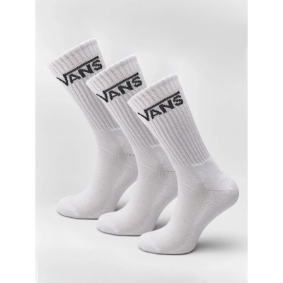 Pánske biele ponožky Vans Classic Crew 9.5 White (3 Pack)