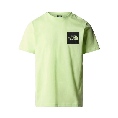 Pánske zelené tričko The North Face Fine Tee Astro Lime
