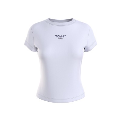 Dámske biele tričko Tommy Jeans T-Shirt YBR White W