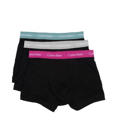 Sada 3 kusov čiernych boxeriek Calvin Klein Underwear B- Pink, Gry, Green