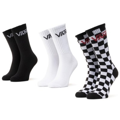 Pánske ponožky Vans Classic Crew 9.5 Black/Checke (3 Pack)